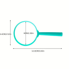 60mm Acrylic Mini Plastic Magnifying Glass Handheld Lens