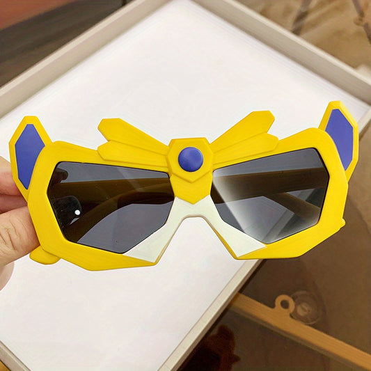 Casual Cartoon Frame Sun Protection Sunglasses for Kids