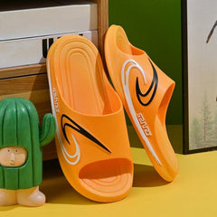 JIAGEYA Men's Slides Lightweight Slippers Open Toe Shoes