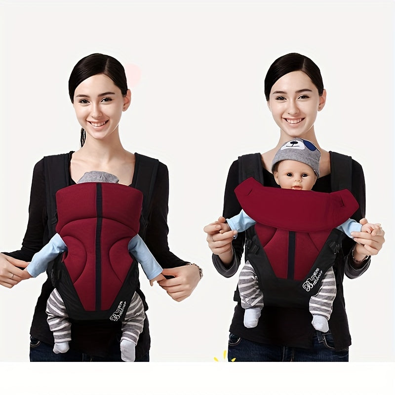 Baby Carrier Backpack 3 in 1 Front Carry Kangaroo Pouch Ring Sling