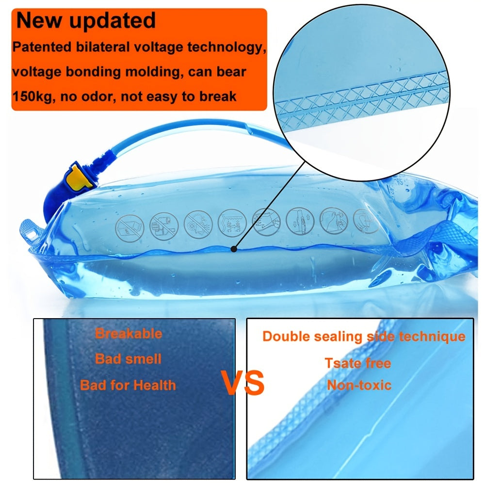 Portable Water Bladder Bag BPA-Free Hydration Bag for Sports Backpack