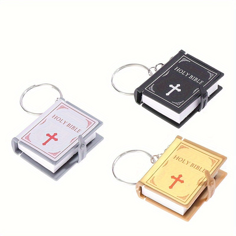 Bible Keychain Bag Hanging Charm Pendant Gift