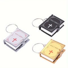 Bible Keychain Bag Hanging Charm Pendant Gift