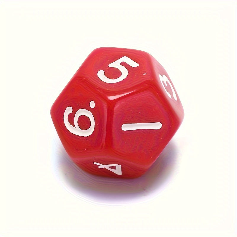 1pc Acrylic 12 Sided Dice Multiple Sided Dice For Funny Party Club Playing Game