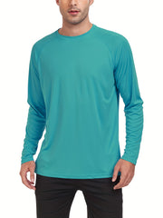 Men's Sun Shirt UV SPF UPF 50 Sun Protective Sweatshirt Fishing
