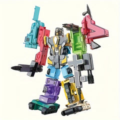 Robot Model Kit for Kids, Vehicle Shape DIY Building Set