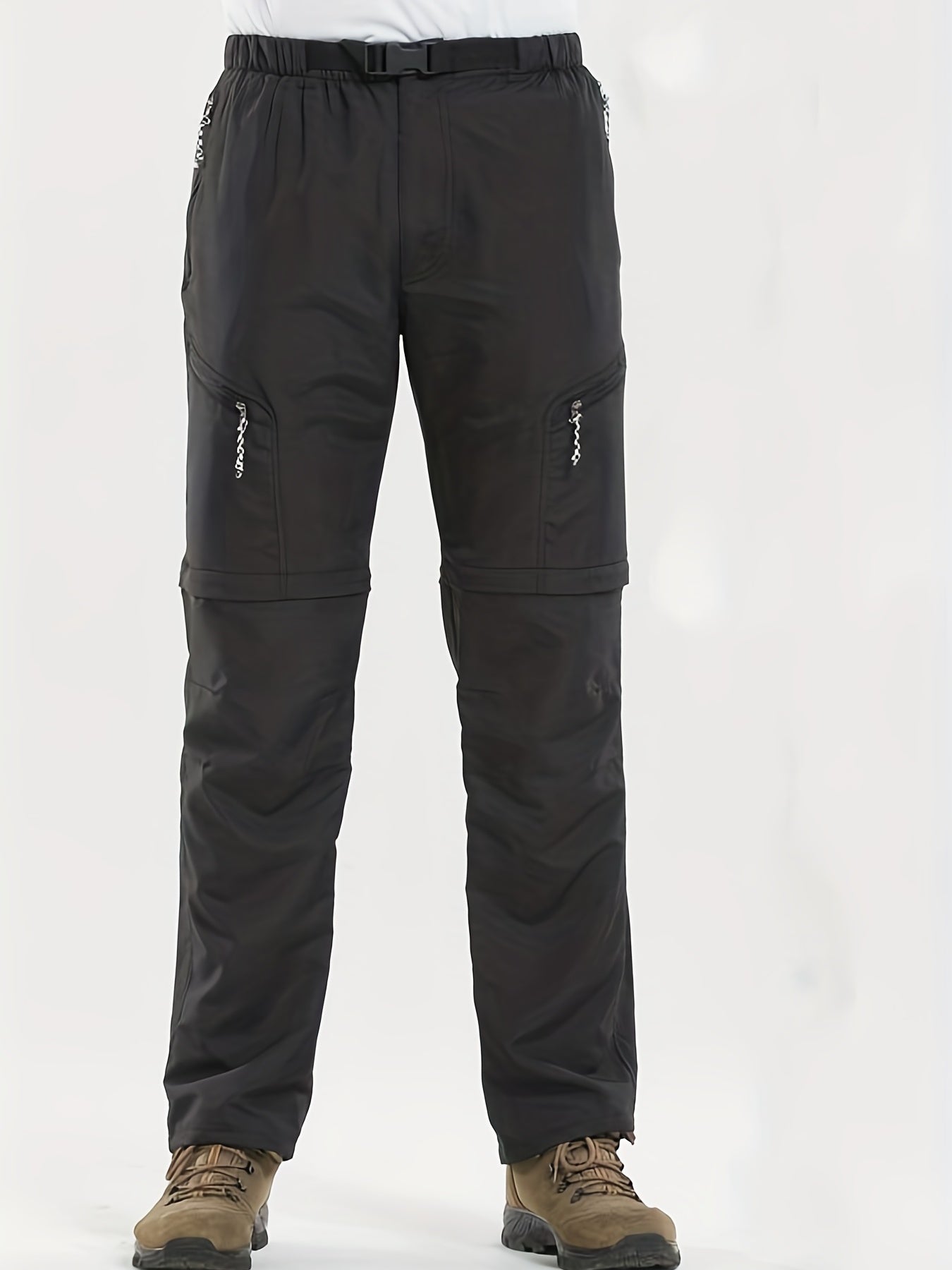 Mens Convertible Hiking Pants Quick Dry Lightweight Trousers