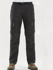 Mens Convertible Hiking Pants Quick Dry Lightweight Trousers