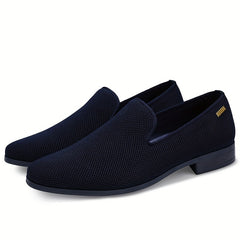 Men's Breathable Slip On Loafers Formal Shoes