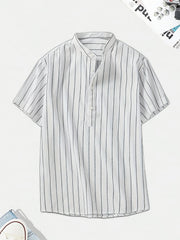 Men's Casual Button-Down Shirt