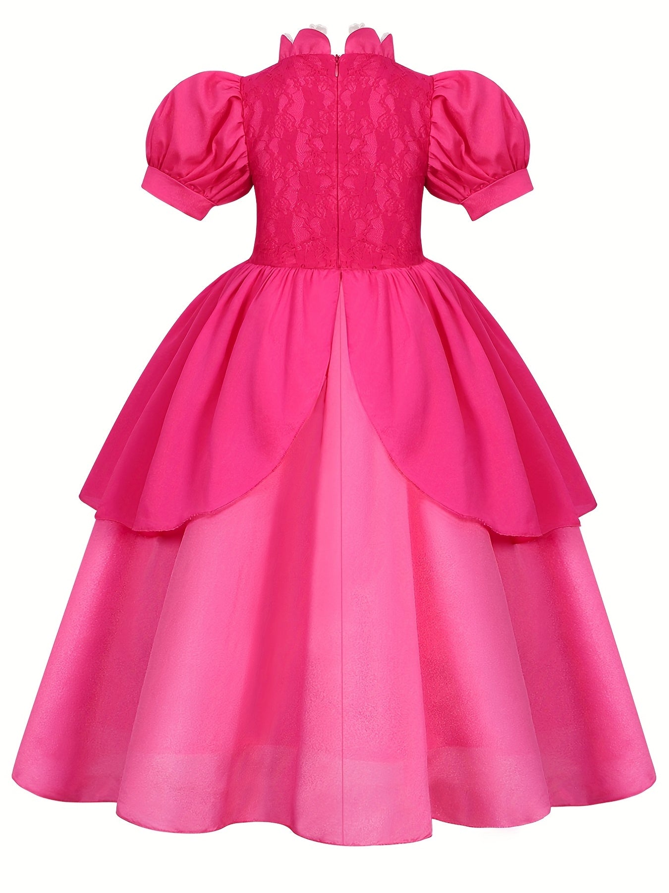 Cartoon Princess Dress For Girls Peach Costumes Princess Dress Girls