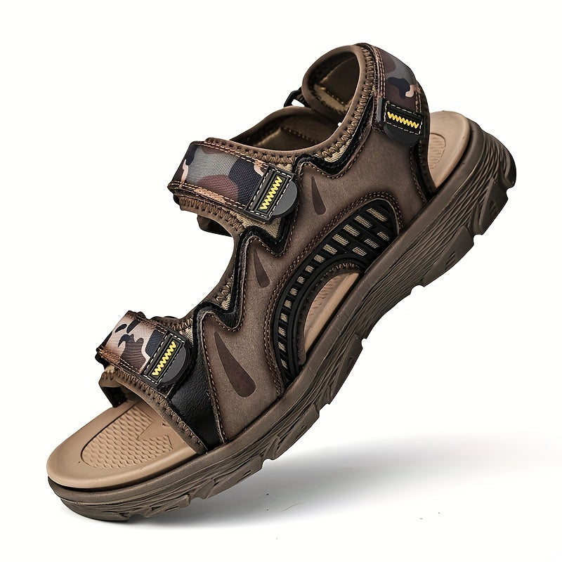 Men's Non-slip Camo Sandals Outdoor Hiking Beach Water Shoes
