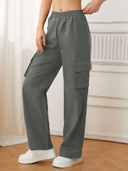 Wide Leg Cargo Pants for Women