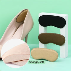 Heel Cushion Pads Shoe Insole for Adjustment & Comfort - 1 Pair