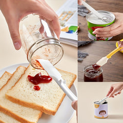 Silicone Jar Spatula for Butter Cream - Essential Kitchen Gadget
