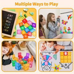 56pcs Magnetic Building Blocks for Kids