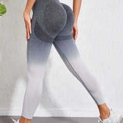 Seamless High Waist Yoga Leggings - Butt Lifting Sports Pants