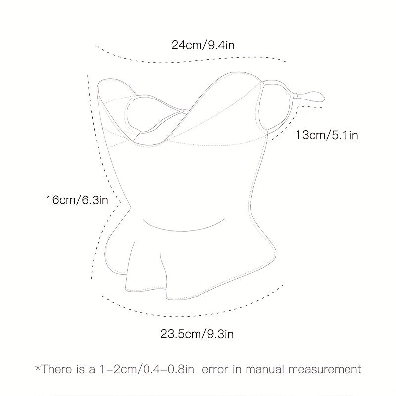 Sunproof Mask Thin Chiffon Neck Gaiter UV Protection