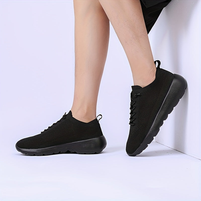 Soft Thick Sole Shock Absorption Mesh Sneakers