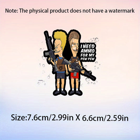 Beavis & Butt Head Ammo Vinyl Stickers