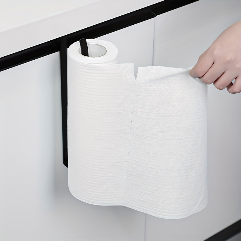 Kitchen Paper Roll Rack Cabinet Paper Towel Rack Wall-mounted