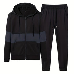 Men's Zip Up Hoodie & Sports Trousers Set