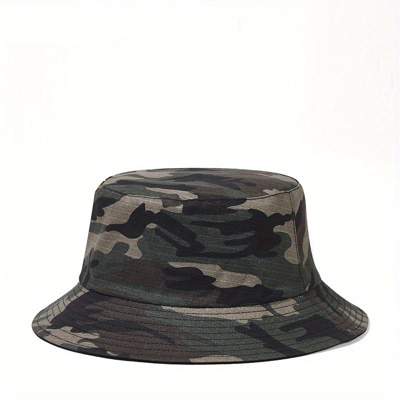 Camouflage Bucket Hat Men Women Fisherman Cap Outdoor Military Hat