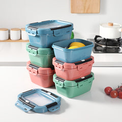 2pcs Plastic Fresh keeping Box Sealed Storage Box
