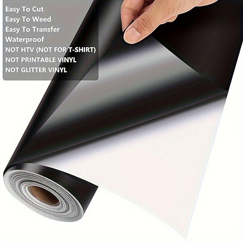 1pc Permanent Vinyl For Cricut 30 7 62meter Glossy Adhesive Vinyl Roll