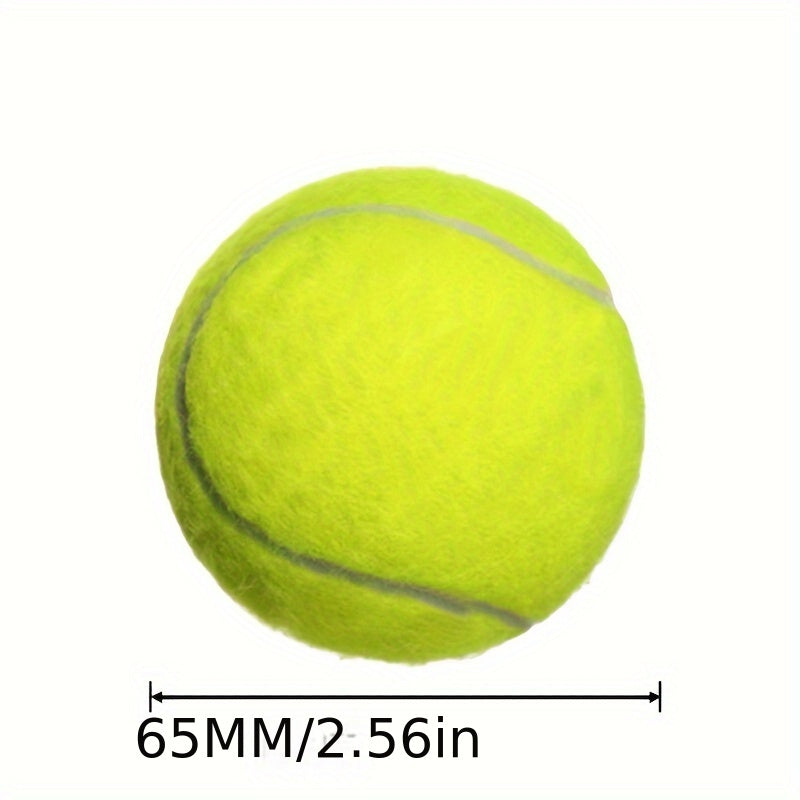 3pcs High Elastic Tennis Ball Durable Training Tennis For Beginners