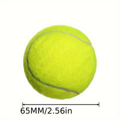 3pcs High Elastic Tennis Ball Durable Training Tennis For Beginners
