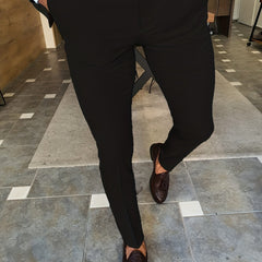 Men's Formal Stretch Dress Pants for Business - Spring/Summer