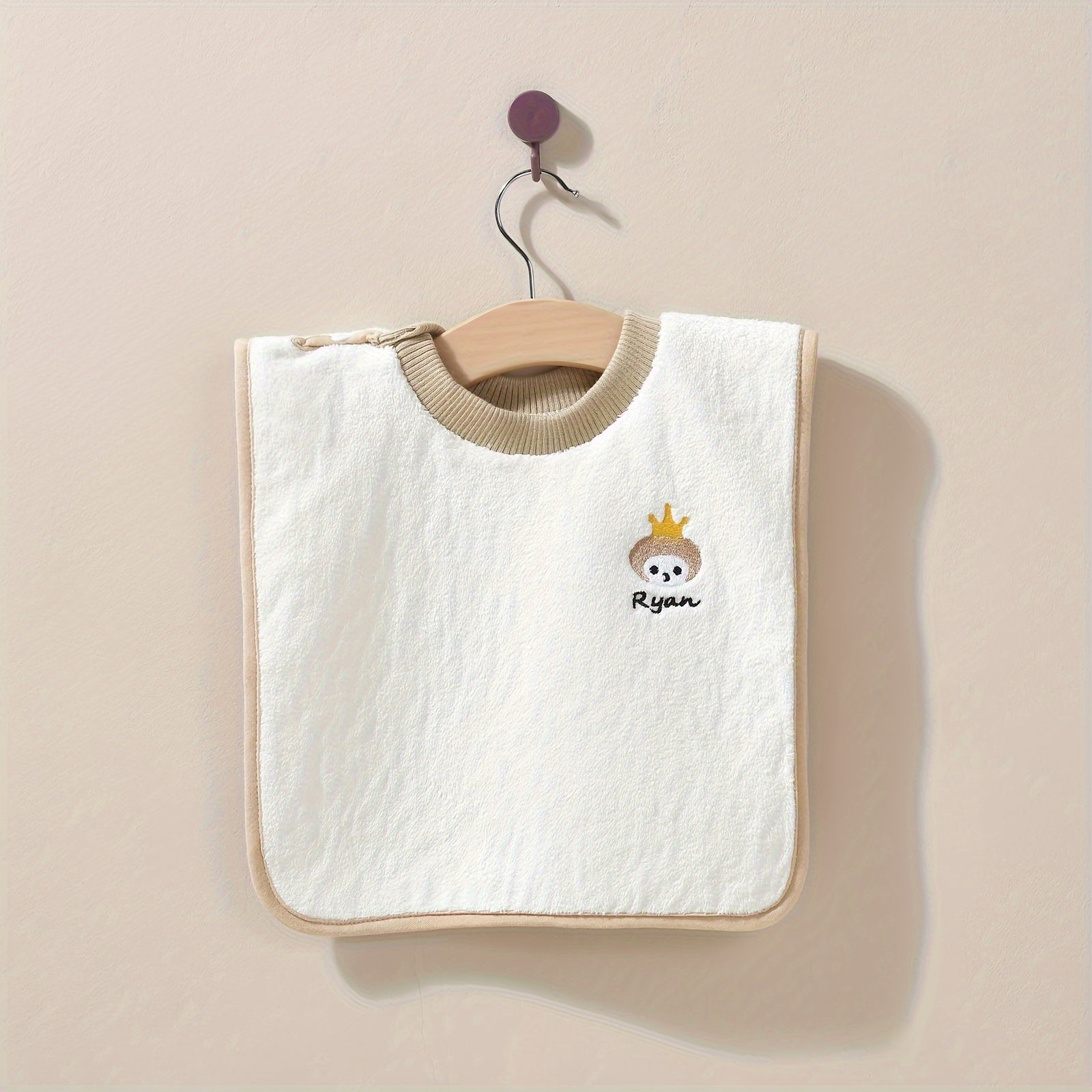 Cartoon Washcloth Soft Waterproof Bib Feeding Bib Gift
