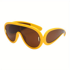 Men's Large Frame Street Photography Sunglasses with Glasses Box