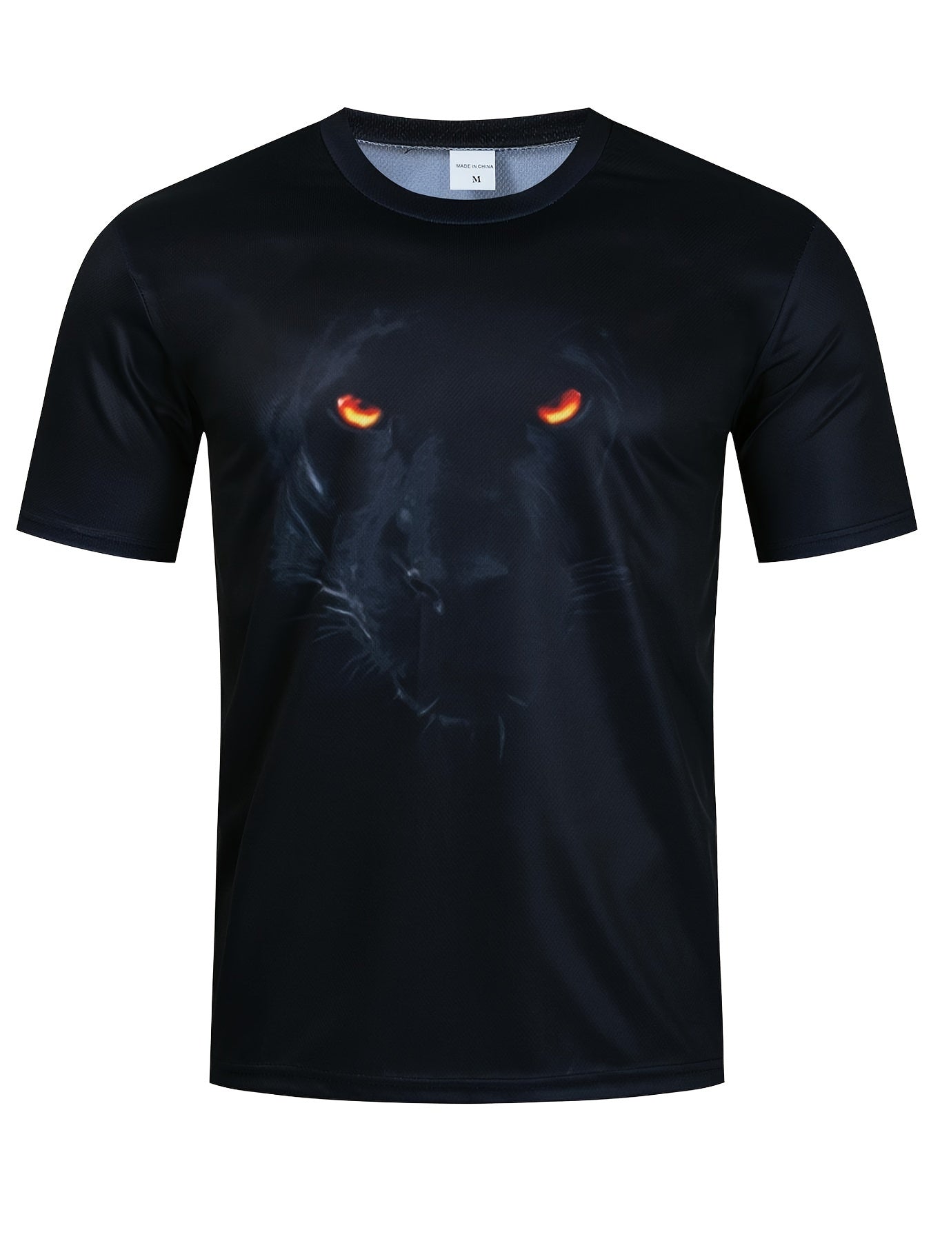 Men's Animal Graphic T shirt 3D Print Stretch Tee Top