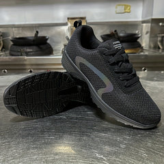 Men's Slip Resistant Chef Shoes Kitchen Work Safety Shoes
