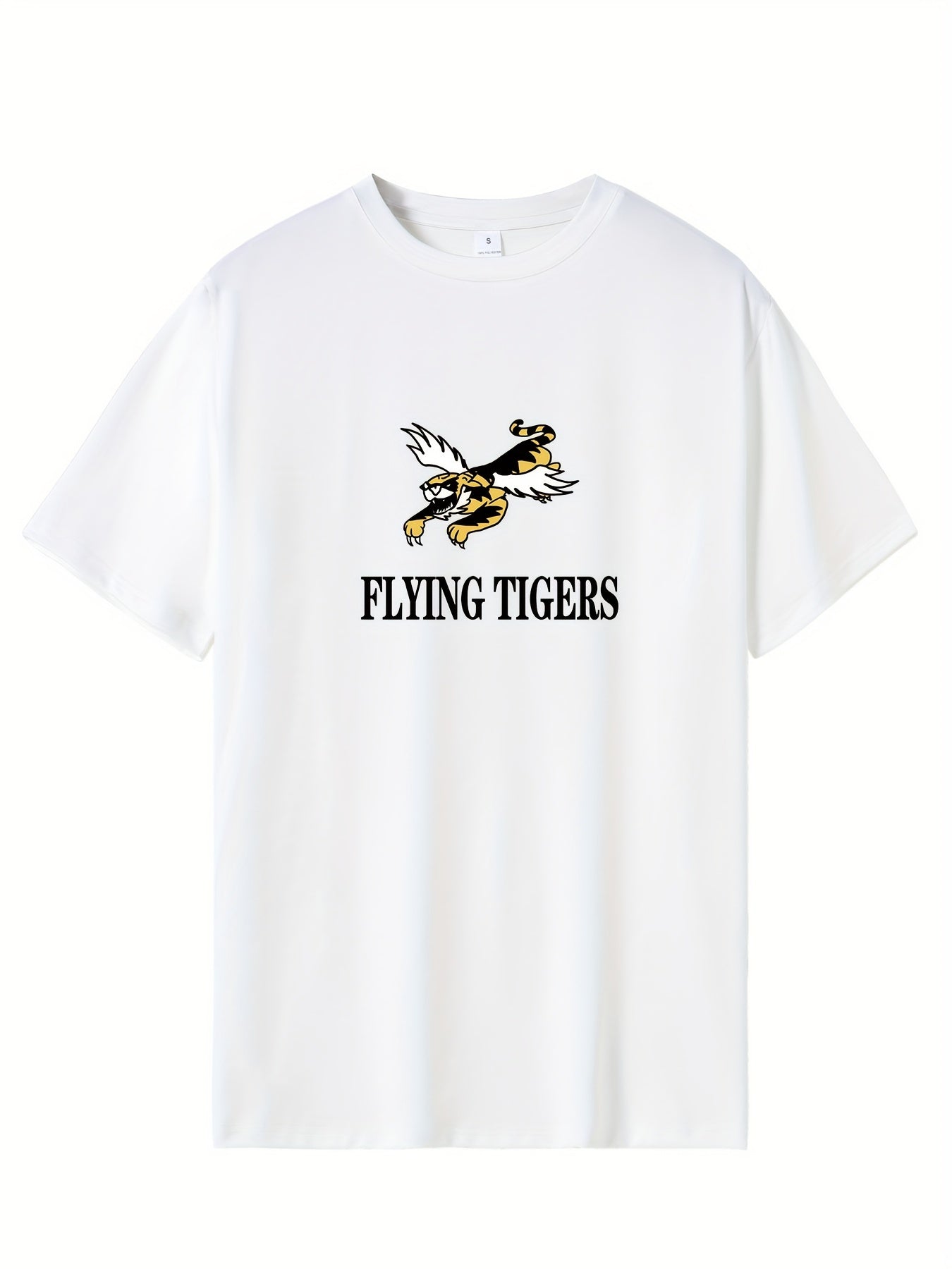 Men's Printed Leisure Sports T shirt Round Neck Tee Shirt For Summer