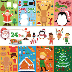 Christmas Party Games Stickers Make Your Own Christmas Stickers