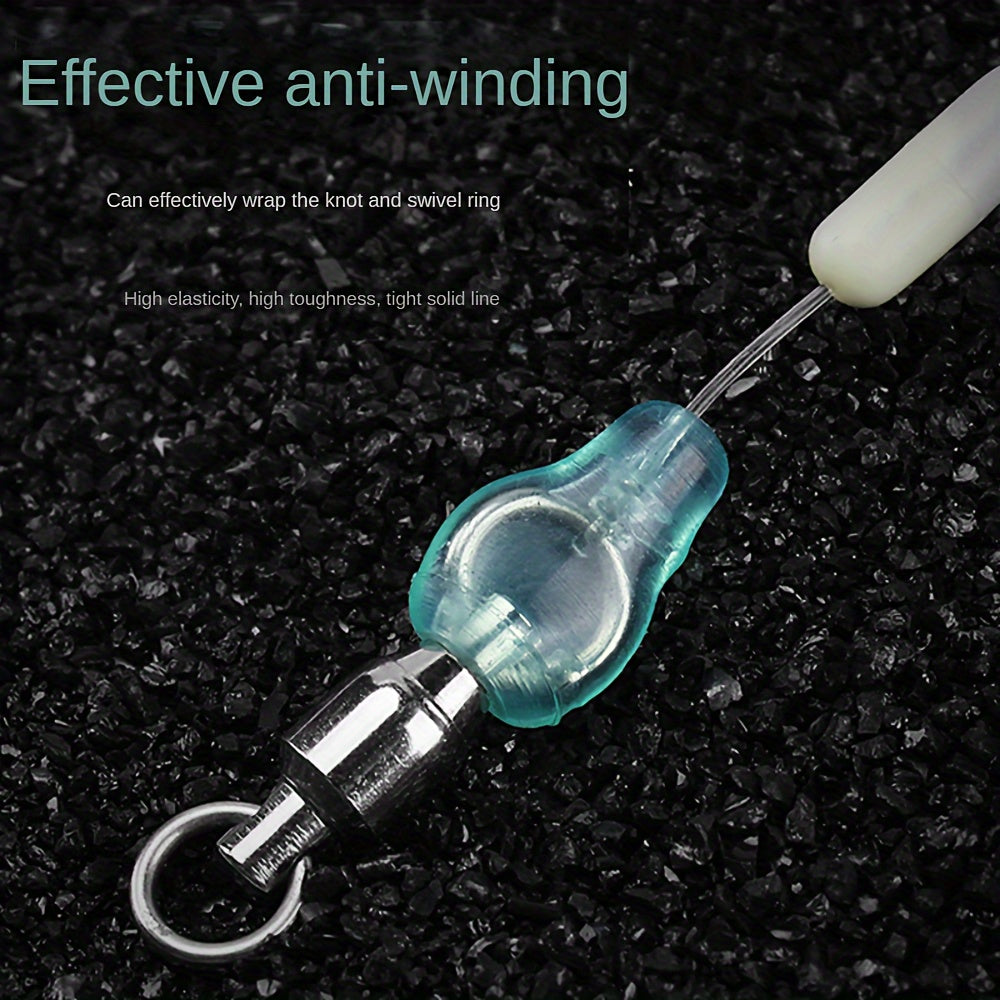 10pcs Silicone Bean Swivel for Large Fishing Objects