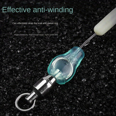 10pcs Silicone Bean Swivel for Large Fishing Objects
