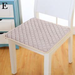 Quilted Embroidery Chair Cushion Soft and Comfortable Meal Cushion