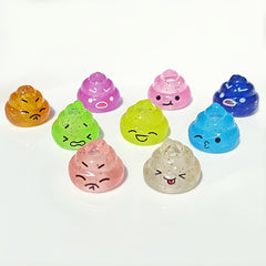 10pcs Colorful Feces Ornaments - Party Favors & Rewards for Kids & Adults