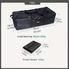 Waterproof Camping Equipment Bag - Fits Folding Tent Accessories