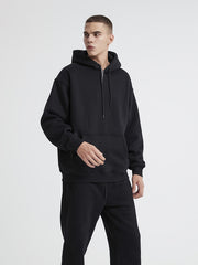 MINIPIGGY Men's Fleece Hooded Sweatshirt Sports Hoodie Plus Size