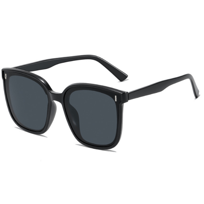 Square Frame Sunglasses For Women Men Mod Rivet Decor Outdoor Glasses UV400
