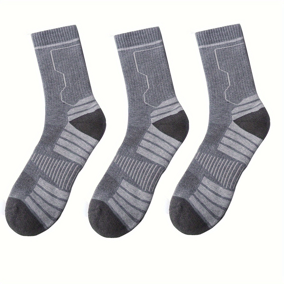 6 Pairs Men's Thickened Warm Sports Socks