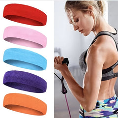 Moisture Wicking Headband for Yoga Fitness Running - Unisex