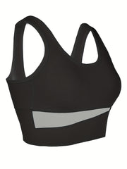 Seamless Wireless Sports Bra Push Up Running Workout Bra