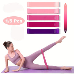 Elastic Resistance Bands for Full Body Workout Yoga Pilates Strength Training