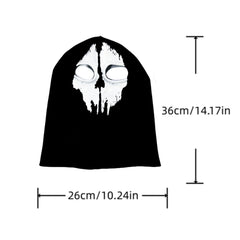 Halloween Dress Up Hat Neck Gaiter Riding Mask Sunscreen Headgear